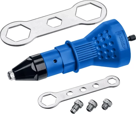ЗУБР НВ-48, 2.4 - 4.8 мм, насадка-заклепочник на шуруповерт, Профессионал (31220) купить в Губкинске