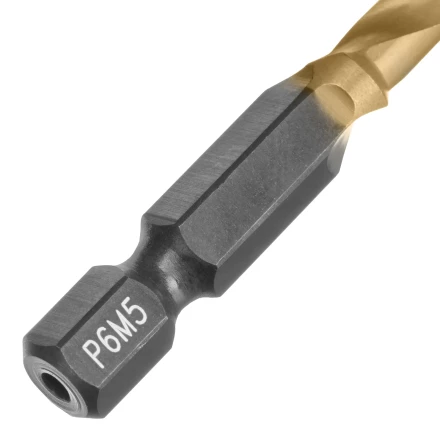 Сверло-метчик М6 х 1,0 мм, Р6М5// Denzel 76722 купить в Губкинске