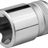 Торцовая головка KRAFTOOL "INDUSTRIE QUALITAT", Cr-V, внешний TORX, хромосатинированная, 1/2", Е 22 27810-22_z01 купить в Губкинске