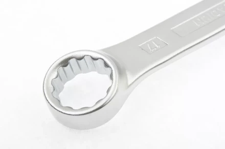 Ключ комбинированный 17 мм CrV холодный штамп GROSS 15136 купить в Губкинске