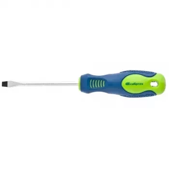 Отвертка SL6,0 х 100 мм CrV 2-х компонентная рукоятка Сибртех 11871 купить в Губкинске