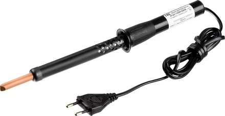 Электропаяльник с пластиковой рукояткой, 100Вт 55401-100 купить в Губкинске