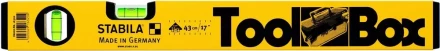 Уровень строительный  43 см  тип  70 Toolbox 16320 STABILA купить в Губкинске