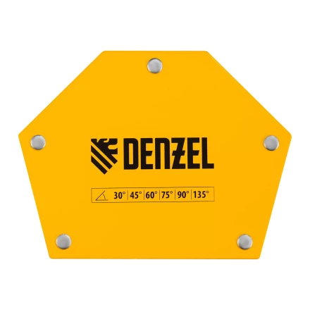 Фиксатор магнитный для сварочных работ усилие 75 LB, 30х45х60х75х90х135 град. Denzel 97556 купить в Губкинске