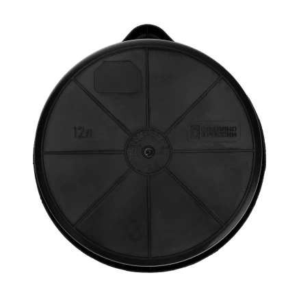 Ведро строительное пластмассовое, 12 л, высокопрочное с носиком Сибртех 81478 купить в Губкинске