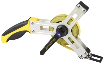 Мерная лента STAYER &quot;PROFI&quot; &quot;GRAND&quot; геодезийная стальная, мет. корпус, двухкомп. рукоятка, 20м 34166-20 купить в Губкинске