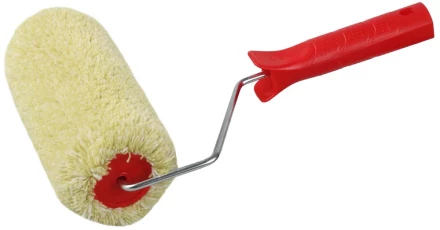 Валик фасадный ЗУБР &quot;ЭКСПЕРТ&quot; УНИВЕРСАЛ СИНТЕКС малярный в сборе, полиакрил, бюгель 8мм, 68х250мм 03502-25 купить в Губкинске