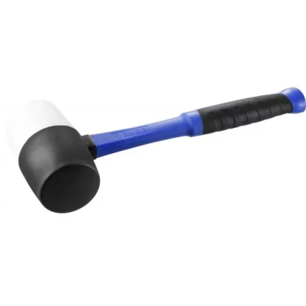 Киянка ЗУБР &quot;ПРОФЕССИОНАЛ&quot; резиновая черно-белая, с фиберглассовой ручкой, 900г 20532-900 купить в Губкинске