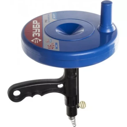 Трос ЗУБР &quot;ЭКСПЕРТ&quot; сантехнический в пластиковом корпусе длина 4,6 м, диаметр 6 мм 51907-05 купить в Губкинске