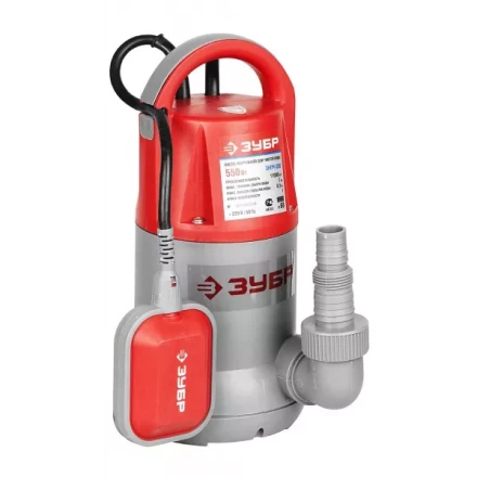 Насос ЗУБР погружной для чистой воды, пропускная способность 240 л/мин, 550Вт ЗНПЧ-550 купить в Губкинске