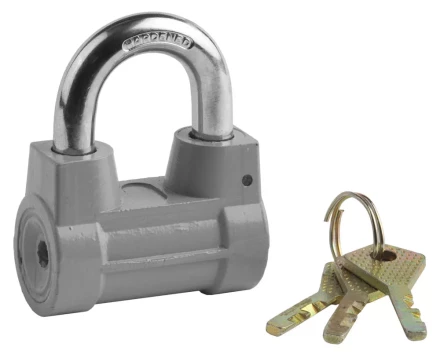 Замок навесной STAYER &quot;MASTER&quot; облегченный, дисковый механизм секрета, 60мм 37149-60 купить в Губкинске