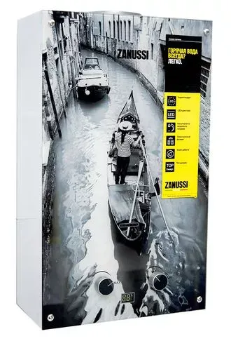 Колонка газовая Zanussi GWH 10 Fonte Glass Venezia купить в Губкинске