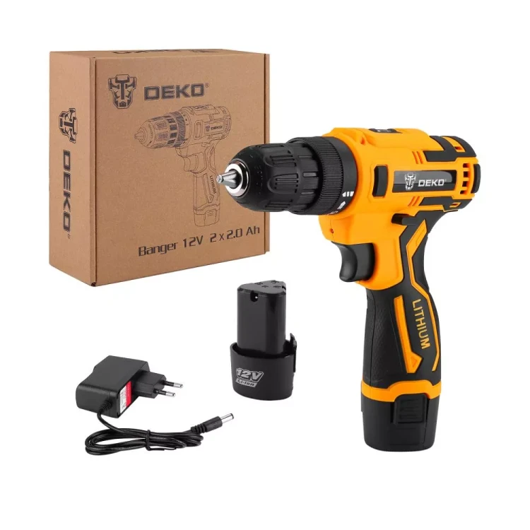 Дрель аккумуляторная DEKO Banger 12V, 063-4169 купить в Губкинске