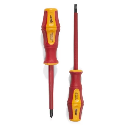 Диэлектрическая отвертка ПРОФИ Pozidriv PZ1x100 КВТ купить в Губкинске