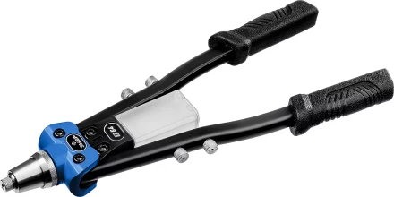 ЗУБР 2.4 - 6.4 мм, 390 мм, усиленный двуручный заклепочник, Профессионал (311971) купить в Губкинске