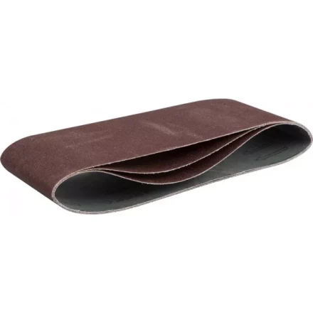 Лента шлифовальная бесконечная ЗУБР &quot;МАСТЕР&quot; на тканевой основе, для ЛШМ, P100, 100х610мм, 3шт 35543-100 купить в Губкинске