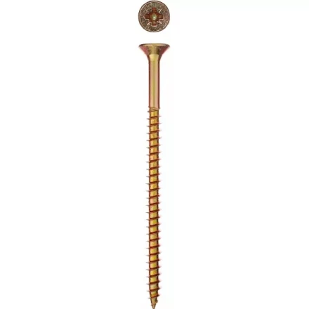 Шурупы ЗУБР &quot;МАСТЕР&quot; по дереву желтопассивированные, 4.0x15мм, 65шт 300396-40-015 купить в Губкинске