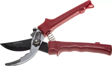 Секатор GRINDA пластмассовые ручки, НУ (ХО), 200мм 40212_z01 купить в Губкинске