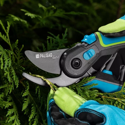 Секатор с наковальней Palisad, 205 мм, регулировка захвата, алюминиевые рукоятки, Luxe 60475 купить в Губкинске