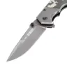 Нож складной Denzel 79209, многоцелевой, системы Liner-Lock, с накладкой G10 на эргономичной рукоятке купить в Губкинске
