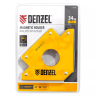 Фиксатор магнитный для сварочных работ усилие 75 LB Denzel 97560 купить в Губкинске