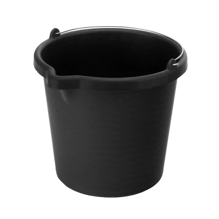 Ведро строительное пластмассовое, 16 л, высокопрочное с носиком Сибртех 81479 купить в Губкинске