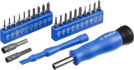 Набор ЗУБР &quot;ПРОФЕССИОНАЛ&quot;: Отвертки  для точных работ, 24предм 25648-H24 купить в Губкинске