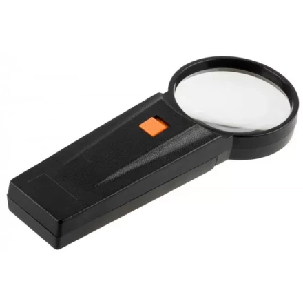 Лупа STAYER &quot;STANDARD&quot; с подсветкой, 4 кратное увеличение, диаметр линзы - 65мм 40522-65 купить в Губкинске