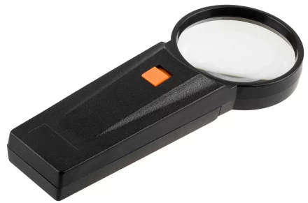 Лупа STAYER &quot;STANDARD&quot; с подсветкой, 4 кратное увеличение, диаметр линзы - 65мм 40522-65 купить в Губкинске