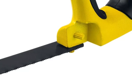 Ножовка по металлу STAYER MS350-BLACK-Max, металлическая обрезиненная рукоятка, натяжение 70 кг, 300 мм 15775 купить в Губкинске