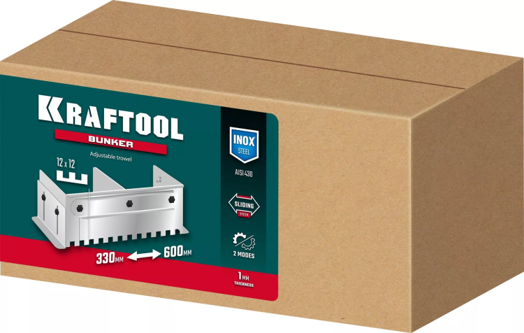 Раздвижная гребенка KRAFTOOL 0808-12 купить в Губкинске