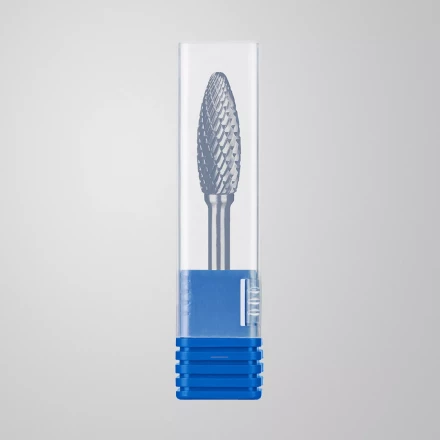 Зубр Твердосплавная борфреза H - пламя, 12 х 32 мм, радиус 2.5 мм (28807-12-32) купить в Губкинске