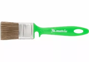 Кисть флейцевая &quot;РАБОТЫ ПО ДЕРЕВУ&quot;  35*10 мм  MATRIX Color Line 83372 купить в Губкинске