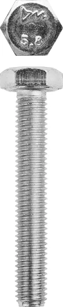 Болт ЗУБР &quot;МАСТЕР&quot; с шестигранной головкой, ГОСТ 7798-70, класс прочности 5.8, оцинкованный, M10x70мм, 5кг 303080-10-070 купить в Губкинске