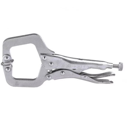 Зажим ручной увеличенный захват подвижные губки 170 мм Сибртех 18425 купить в Губкинске