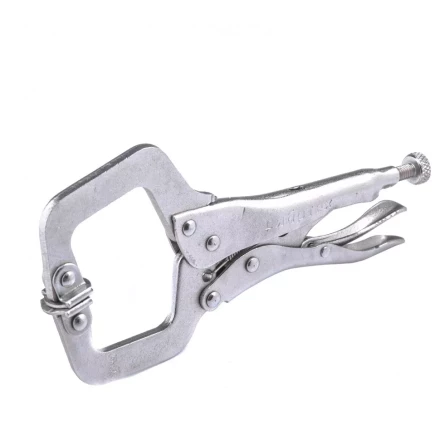 Зажим ручной увеличенный захват подвижные губки 170 мм Сибртех 18425 купить в Губкинске