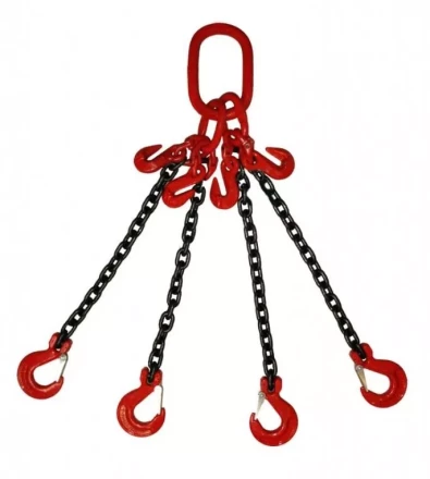 Строп цепной TOR 4СЦ г/п 3,15 т 8,0 м с укорачивающими крюками 1014513 купить в Губкинске