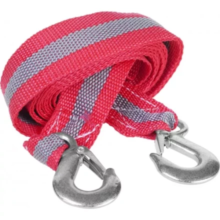 Трос буксировочный ЗУБР &quot;МАСТЕР&quot;, 2 крюка, сумка, 4м, 3,5т 61210-3.5 купить в Губкинске