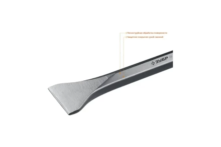 ЗУБР БУРАН, 80 х 400 мм, HEX 28, лопаточное зубило (29380-80-400) купить в Губкинске