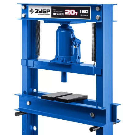 ЗУБР ПГД-20, 20 т, гидравлический пресс с домкратом и возвратными пружинами, Профессионал (43070-20) купить в Губкинске