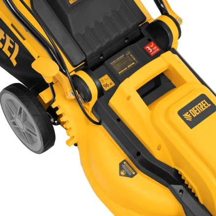 Газонокосилка электрическая GMC-1800, шир. 38см, 1800 Вт, 6 уров., травосб. 35 л// Denzel купить в Губкинске