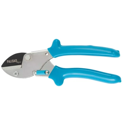 Секатор с наковальней Palisad, 170 мм, усиленный, рукоятки в ПВХ-оболочке, Luxe 605235 купить в Губкинске
