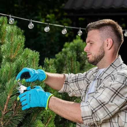 Секатор с наковальней Palisad, 170 мм, усиленный, рукоятки в ПВХ-оболочке, Luxe 605235 купить в Губкинске