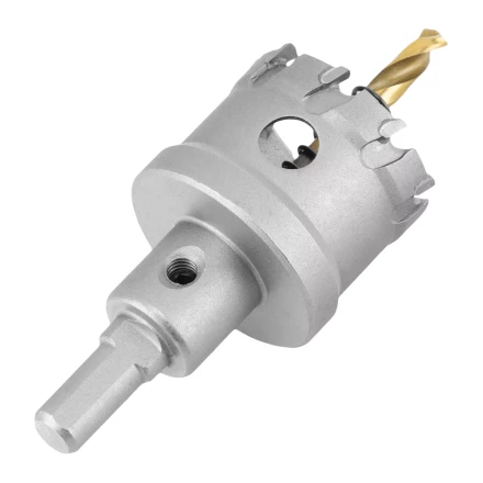 Коронка по металлу твердосплавная, 41 мм Denzel 724013 купить в Губкинске