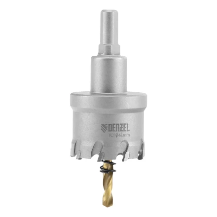 Коронка по металлу твердосплавная, 41 мм Denzel 724013 купить в Губкинске