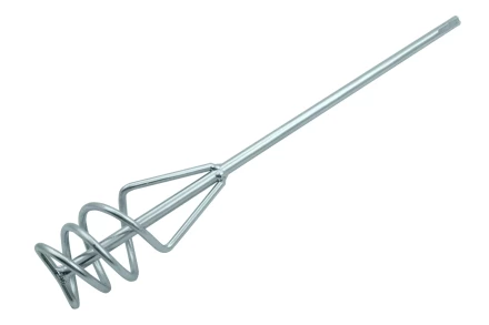 Миксер для песчано-гравийных смесей Denzel, 60 х 400 мм, оцинкованный, хвостовик SDS Plus 848257 купить в Губкинске