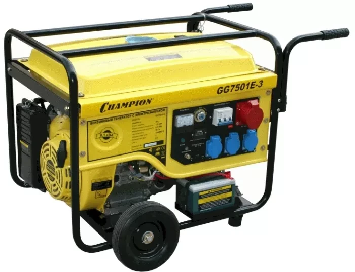 Генератор бензиновый CHAMPION GG7501E купить в Губкинске