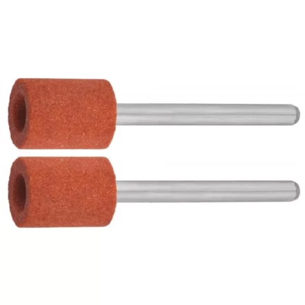 Цилиндр ЗУБР абразивный шлифовальный на шпильке, P 120, d 9,5x12,7х3,2 мм, L 45мм, 2шт 35911 купить в Губкинске