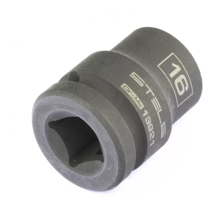 Головка ударная шестигранная 16 мм 1/2" CrMo  Stels 13921 купить в Губкинске