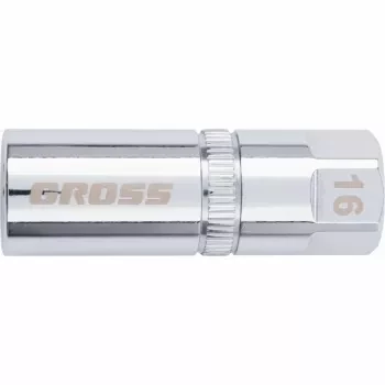 Головка торцевая свечная, магнитная,12-гранная, 16 мм, под квадрат 1/2&quot; GROSS 13188 купить в Губкинске